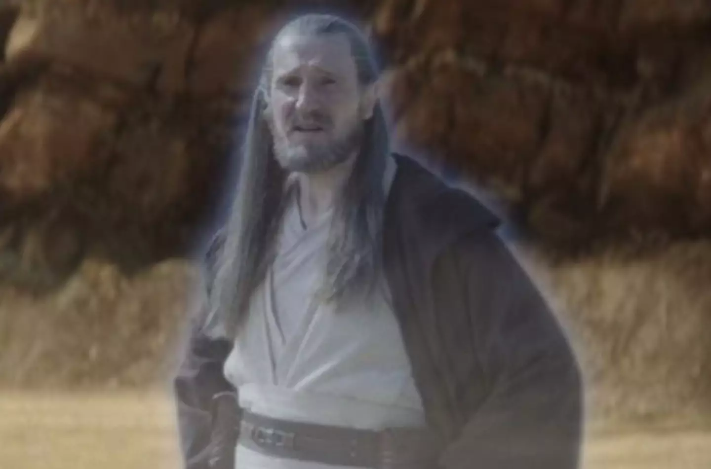 Neeson's appearance in Obi-Wan Kenobi was met with excitement across social media (