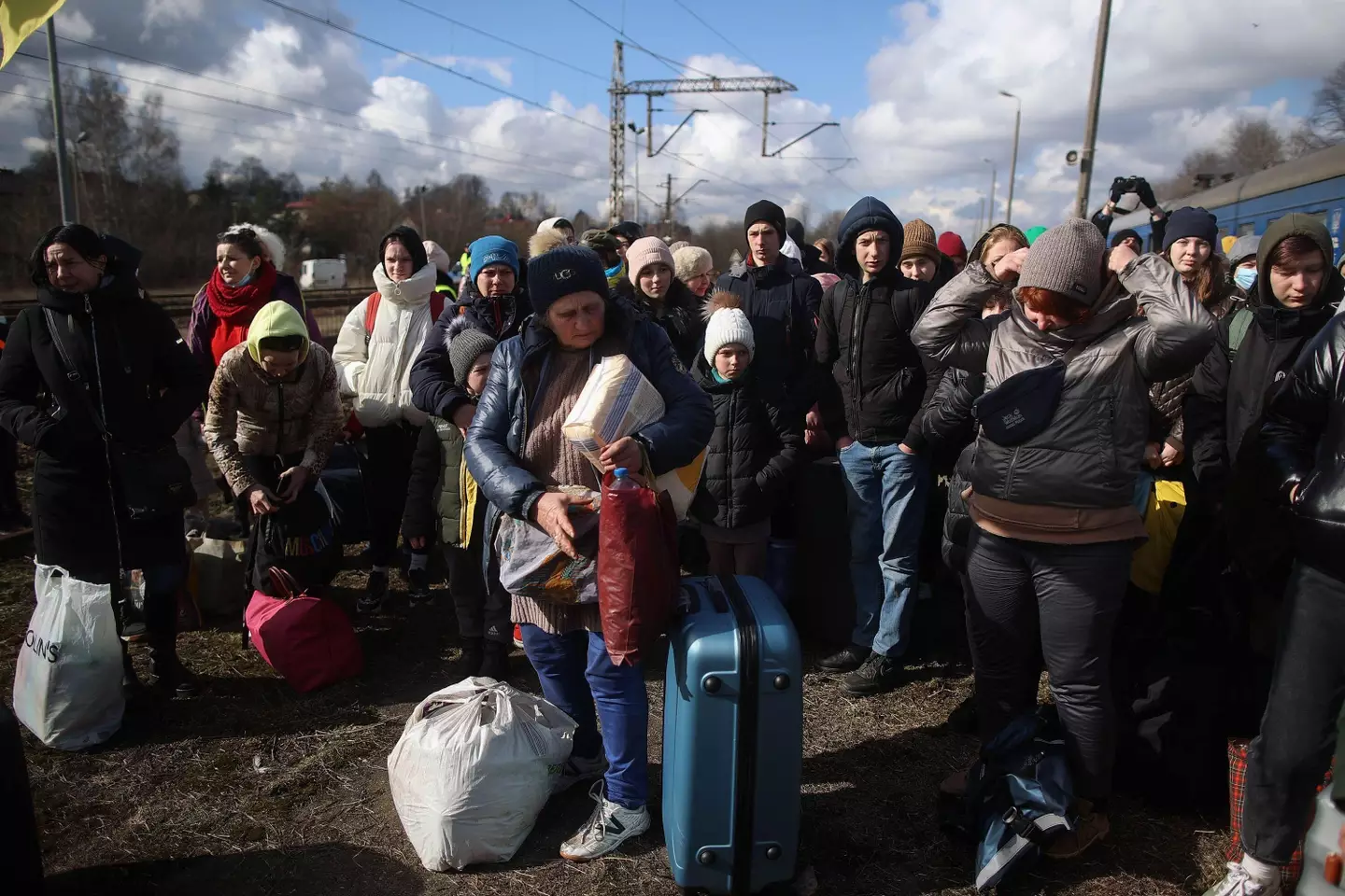 Russia accused of 'forcibly deporting' Ukrainians.
