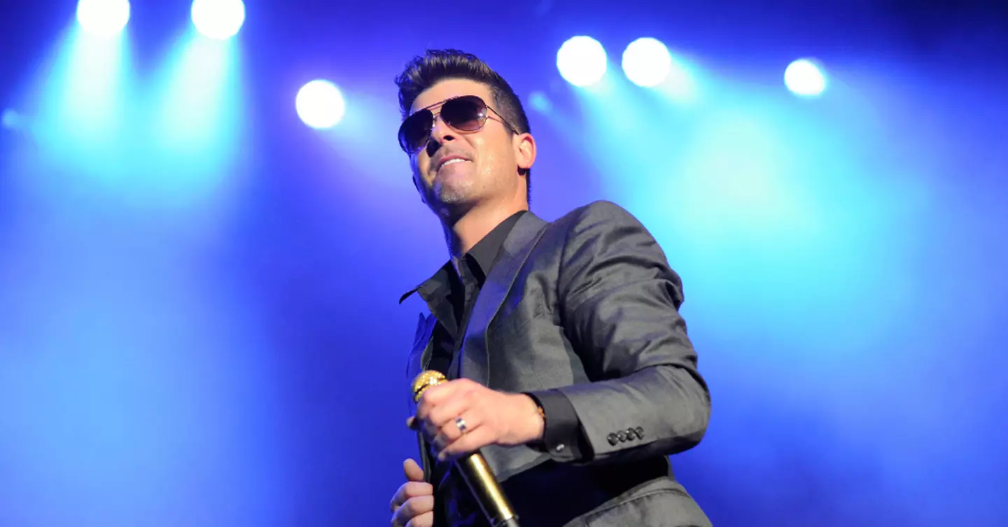 Robin Thicke was accused of inappropriately touching EmRata on set.