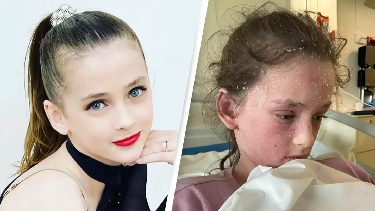 11-year-old diagnosed with debilitating condition that makes her allergic to own tears and sweat
