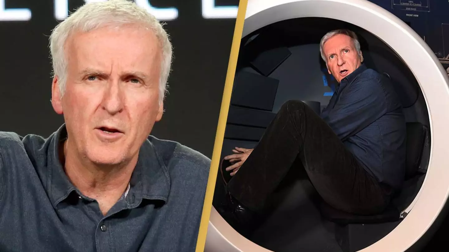 James Cameron reveals he heard 'something you never want to hear' during near-disaster Titanic dive