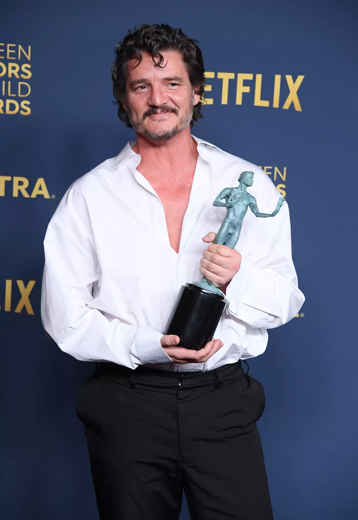 Pedro Pascal took home the award for Best Male Actor in a Drama Series.