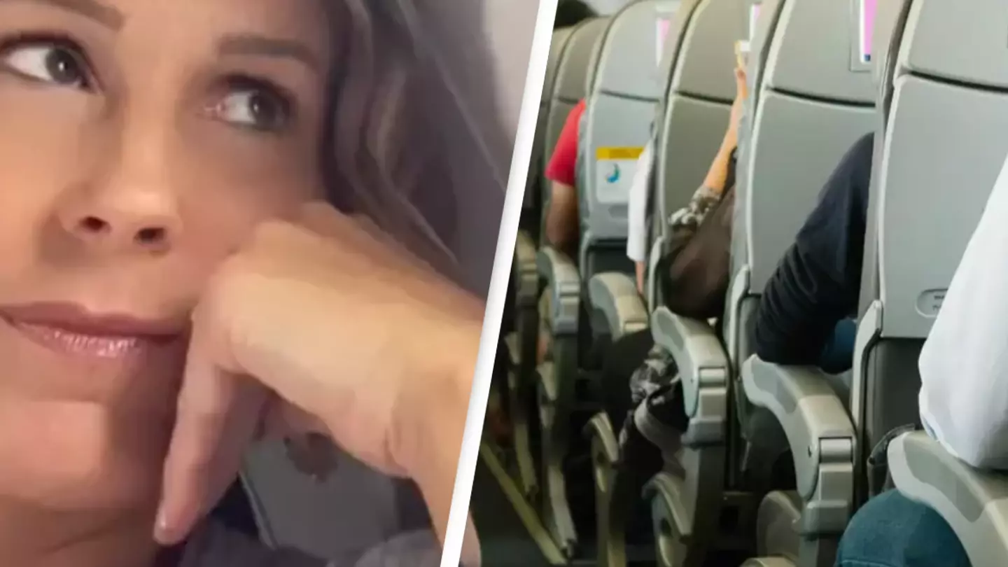 Woman applauded for refusing to give up plane seat to let mum sit next to her children