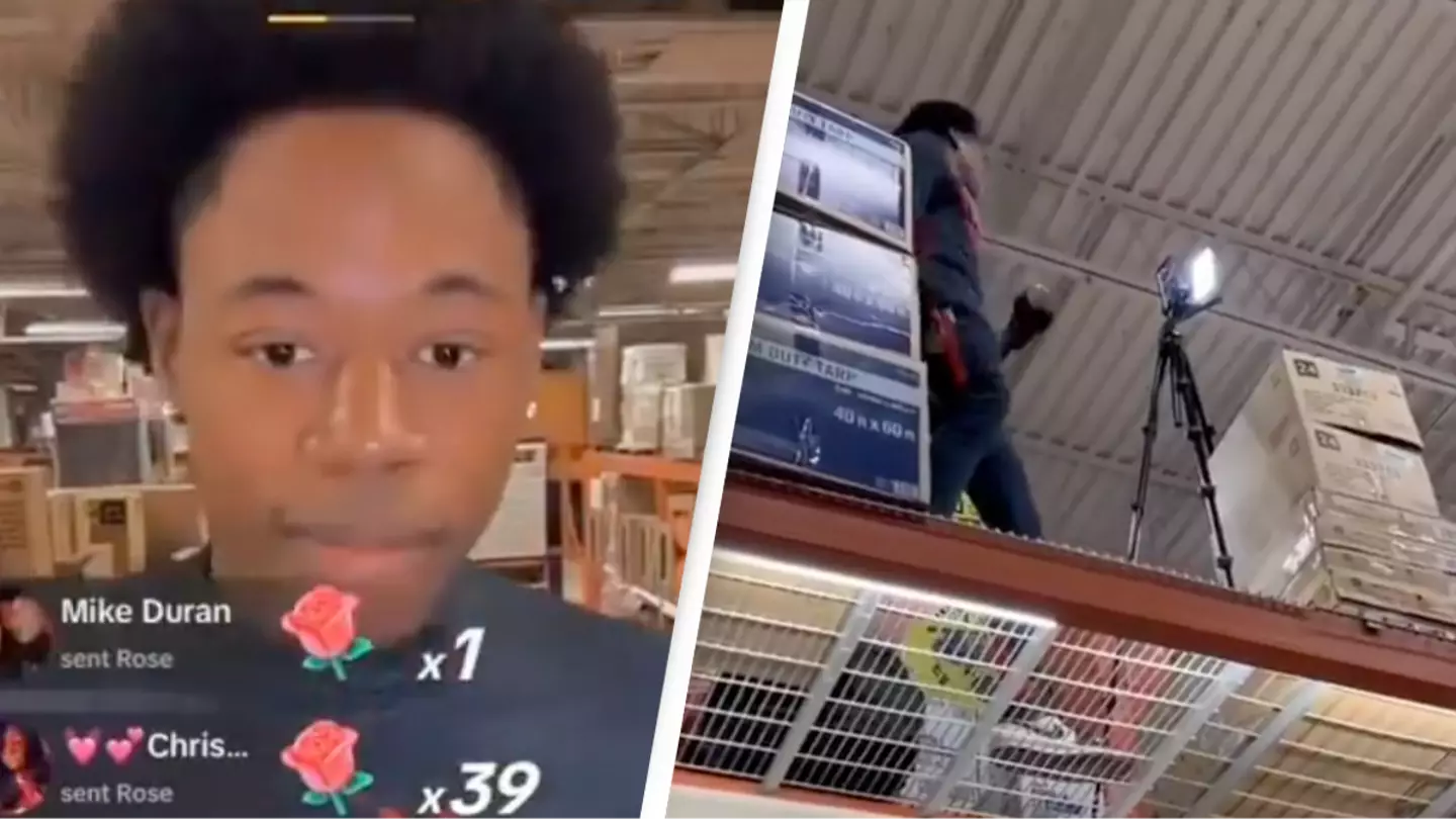 ‘Embarrassing’ video of NPC Miles Morales being caught by worker on store’s top shelf has fans cringing