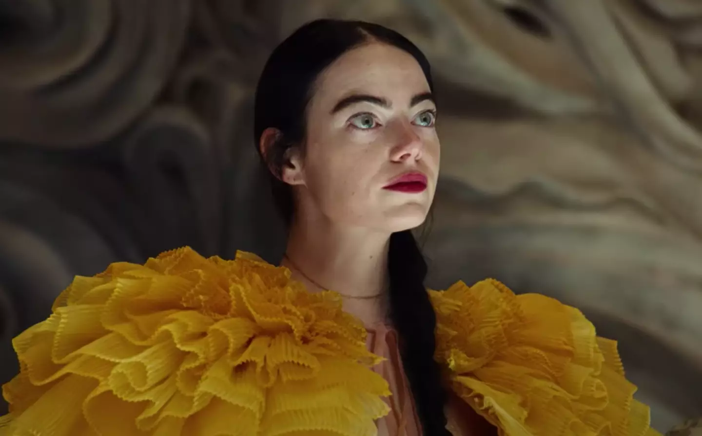 Director Yorgos Lanthimos said they didn’t ‘shy away’ from sex scenes in the movie.