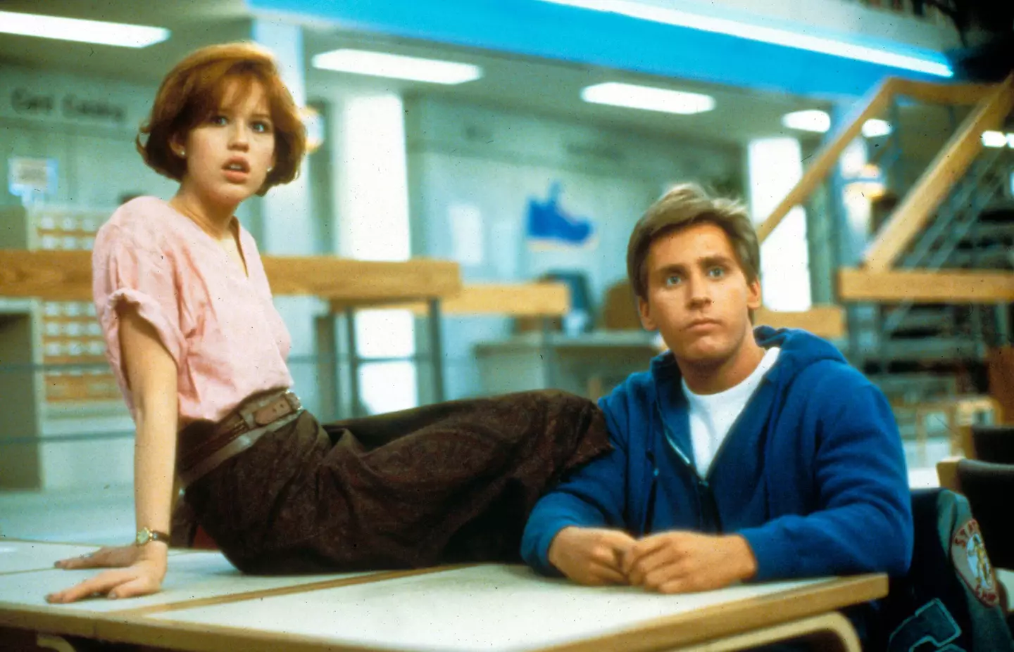 Molly Ringwald played Claire Standish in The Breakfast Club.