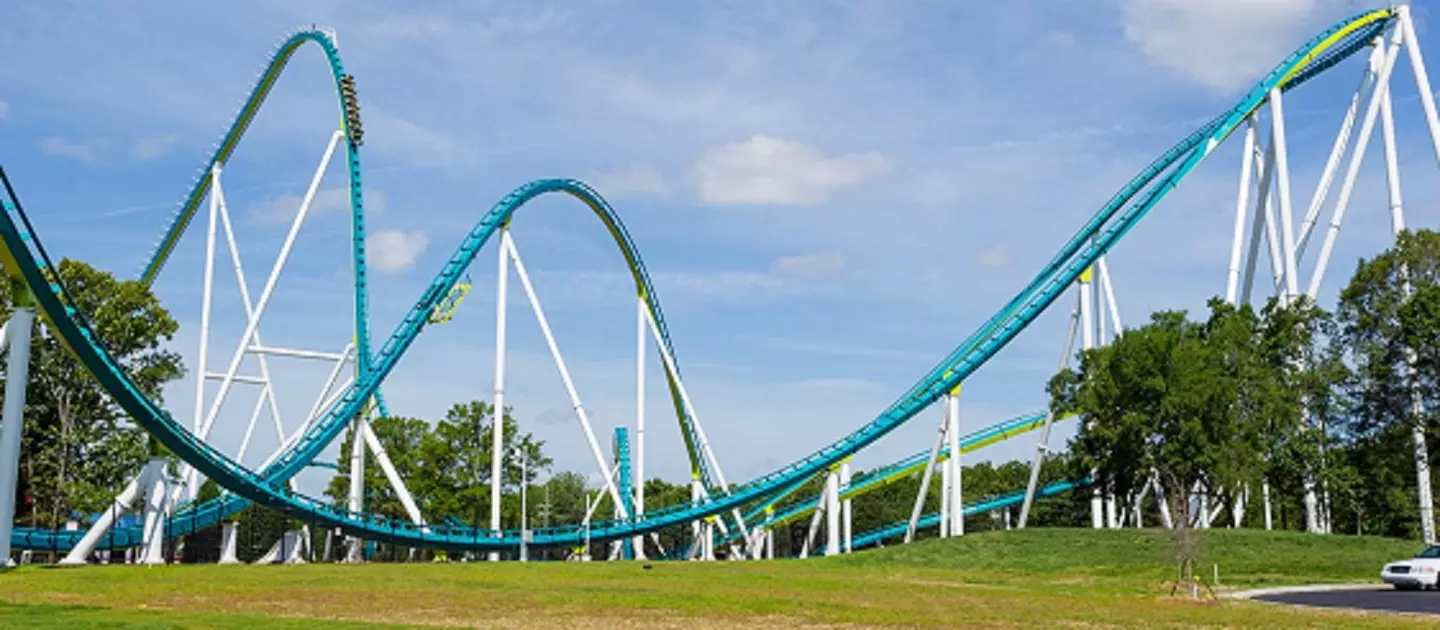 Fury 325 is the fifth tallest roller coaster in the world.