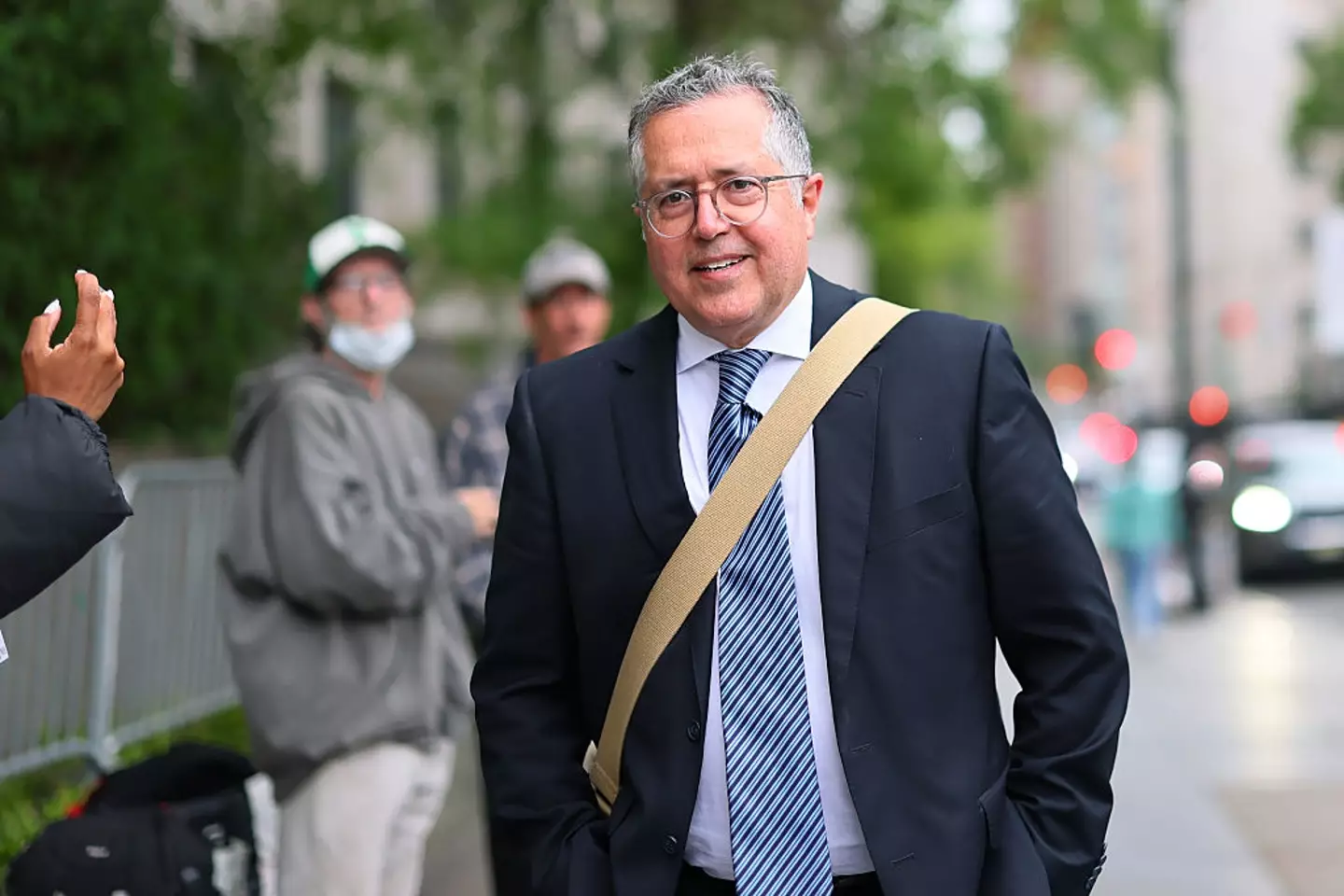 Attorney Marc Agnifilo assured the judge that Diddy wouldn't act up again (Michael M. Santiago/Getty Images)