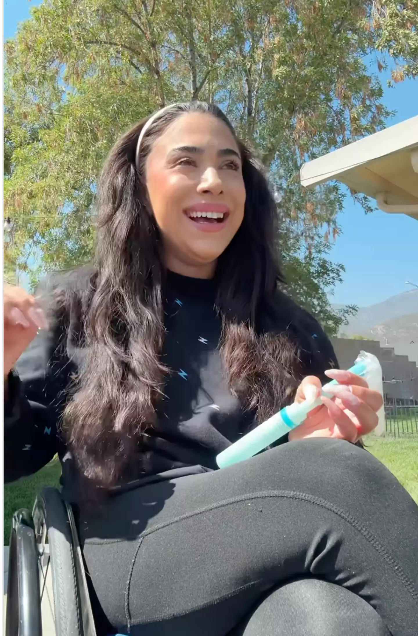 Steph Aiello warned that the surgery to make this possible was brutal (Instagram/@uwalk_iglide)