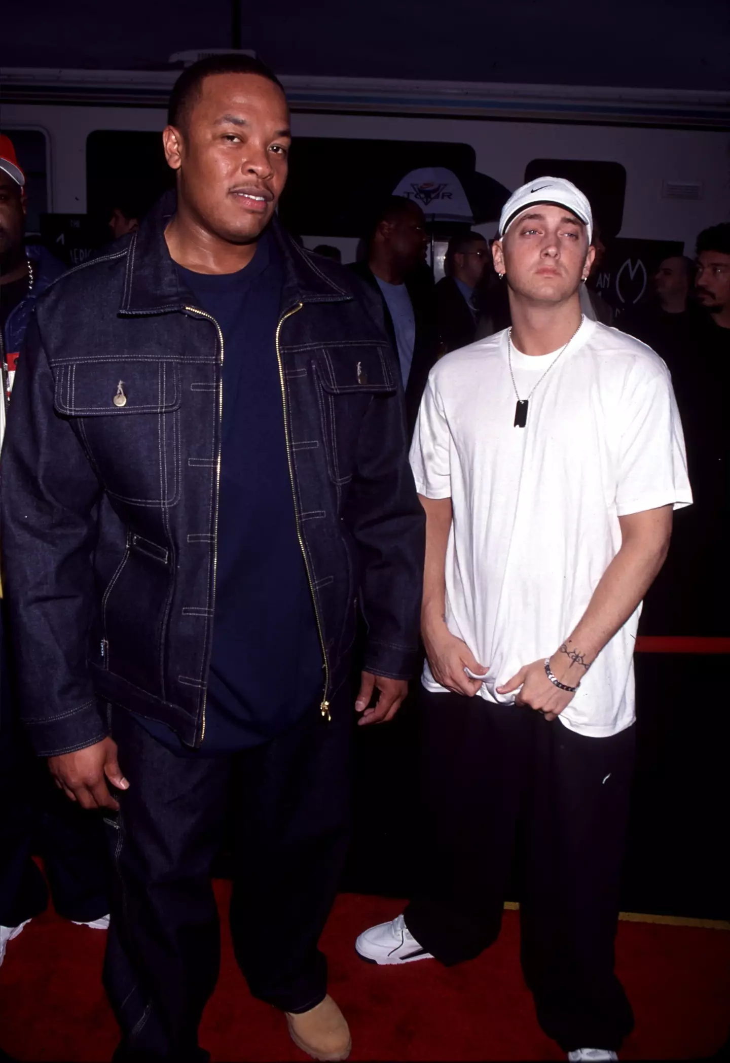 Dr Dre helped launched Eminem's career.
