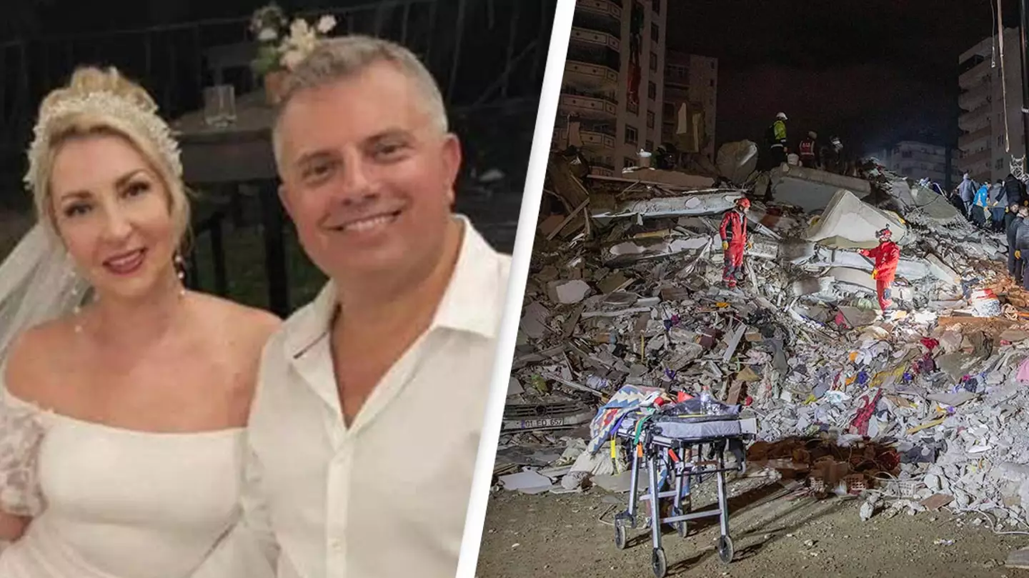 Rescuers uncover bodies of US couple still clinging to each other after moving to Turkey for IVF treatment