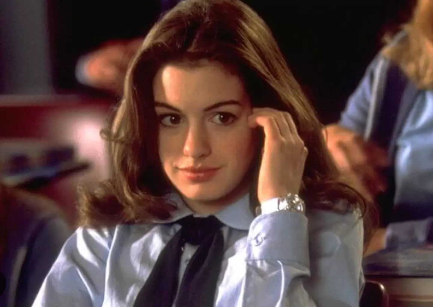 Anne Hathaway was just 17 when she starred in The Princess Diaries.