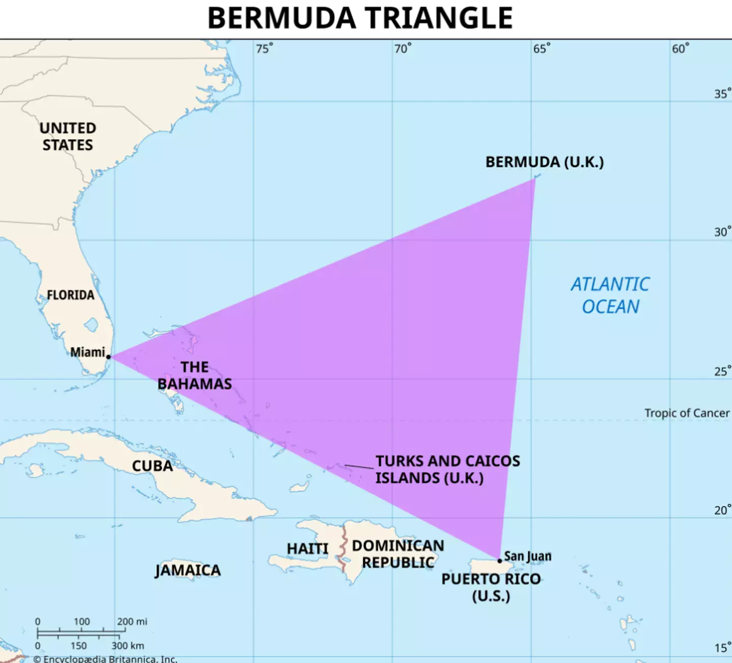 The Bermuda Triangle has been a mystery for over 70 years.