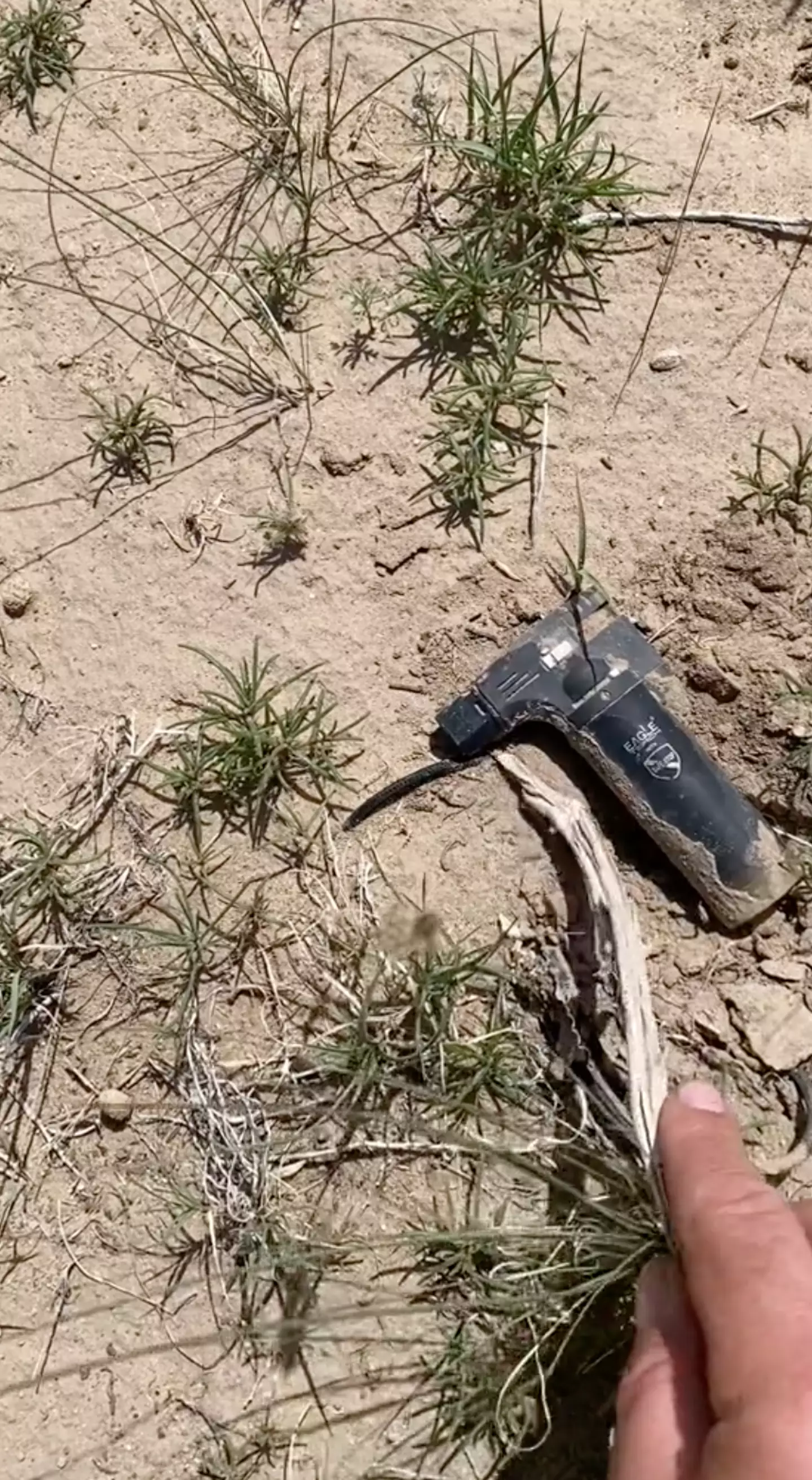 The man claims he found 'something that the detectives missed'.