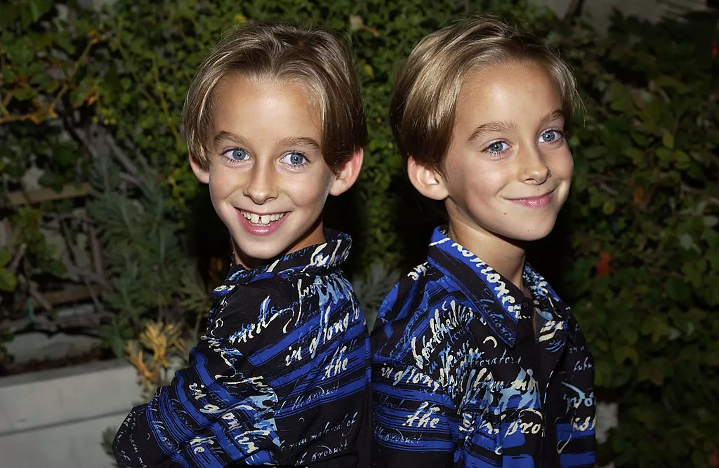 Sawyer Sweeten (left) with his brother Sullivan (Amanda Edwards/Getty Images)
