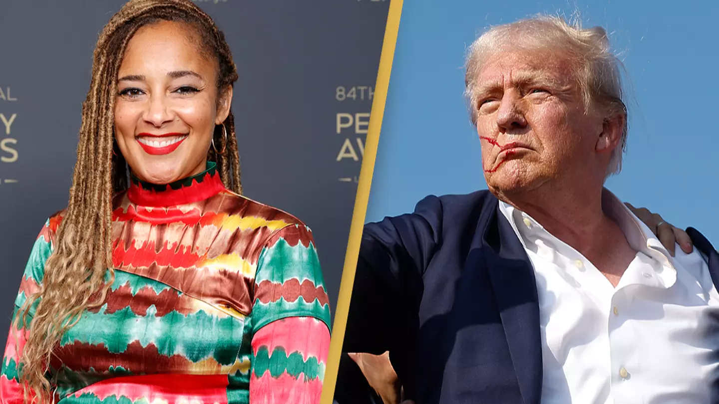 Actor sparks outrage after sharing theory to why she believes Trump's attempted assassination was 'fake'