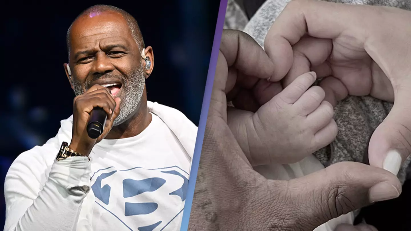 Brian McKnight criticized for changing his name to match with his newborn son