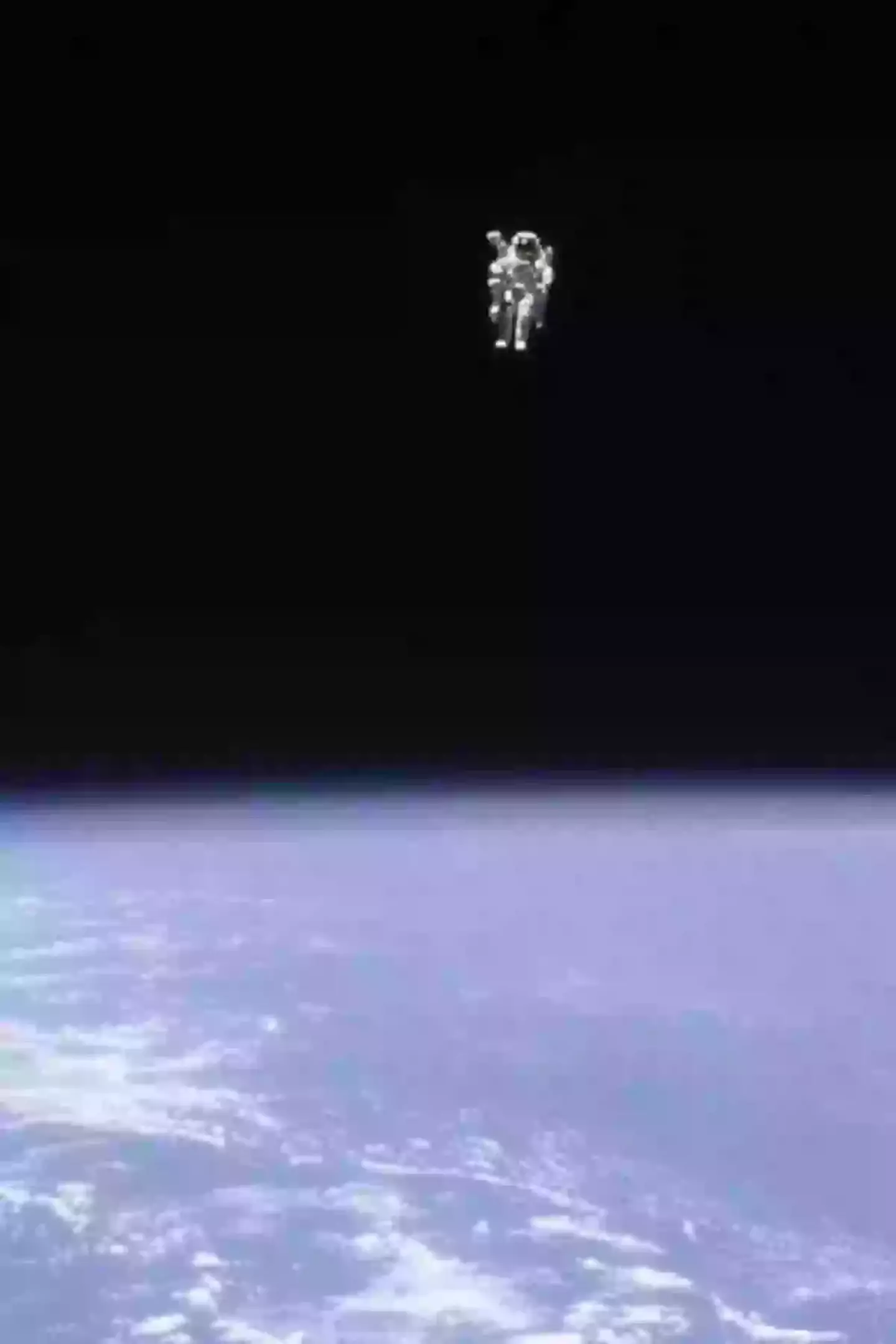 NASA said the picture was the 'most terrifying space photo' (NASA)