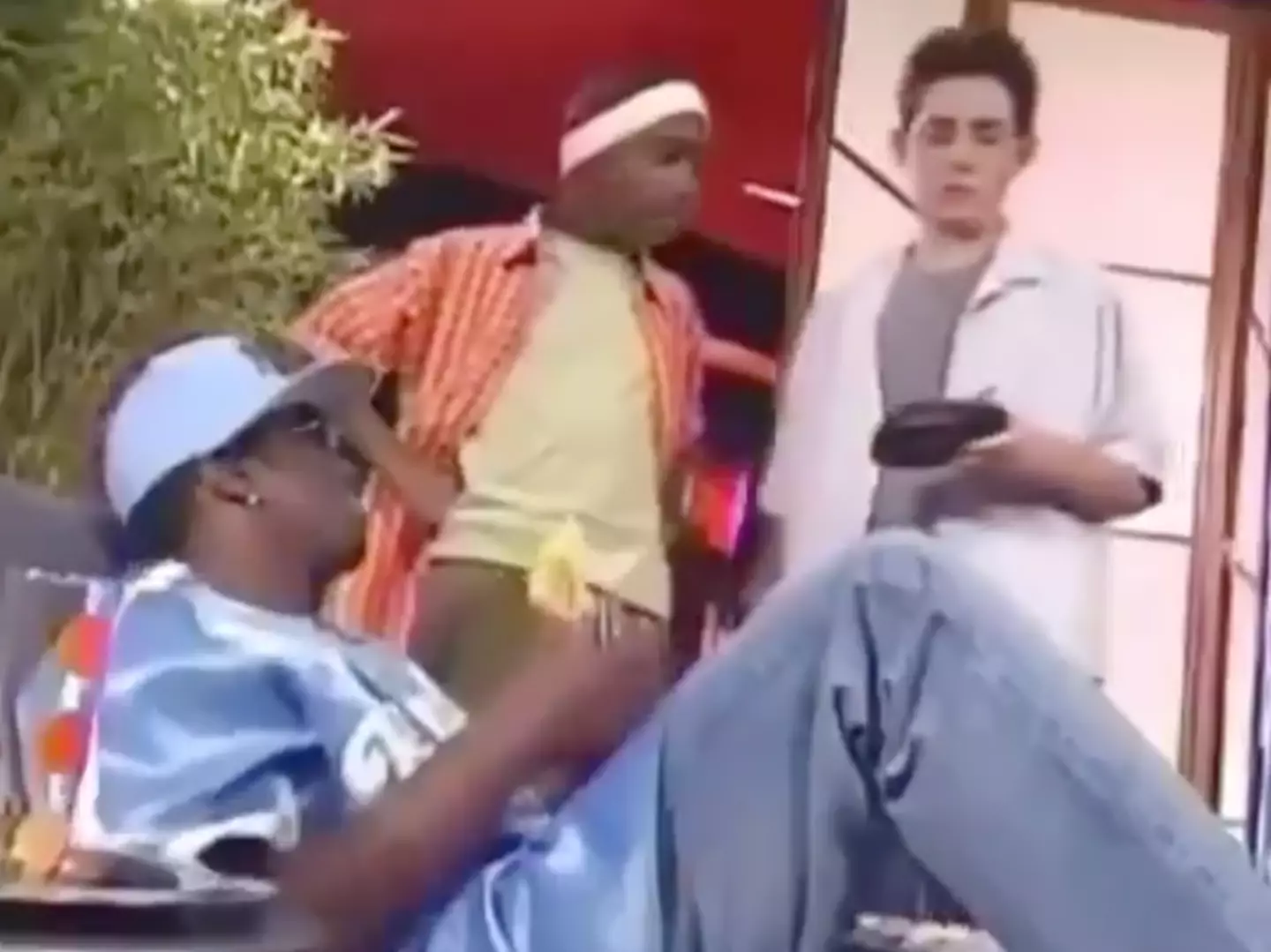 Diddy told the kids to put the toy down their friend's pants.