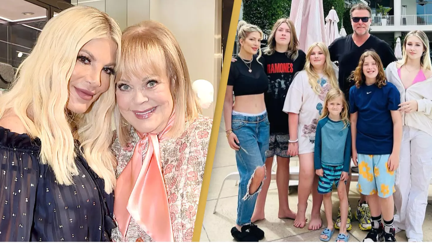Tori Spelling 'refused offer of a house' from mom Candy before moving into RV
