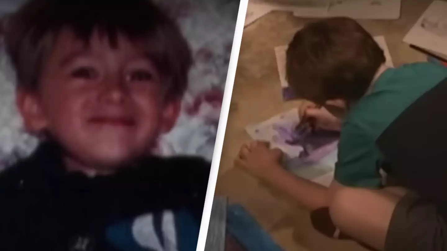 People are pointing out key detail after child drew creepy images of Titanic and claimed he's 'at peace knowing he died on there’