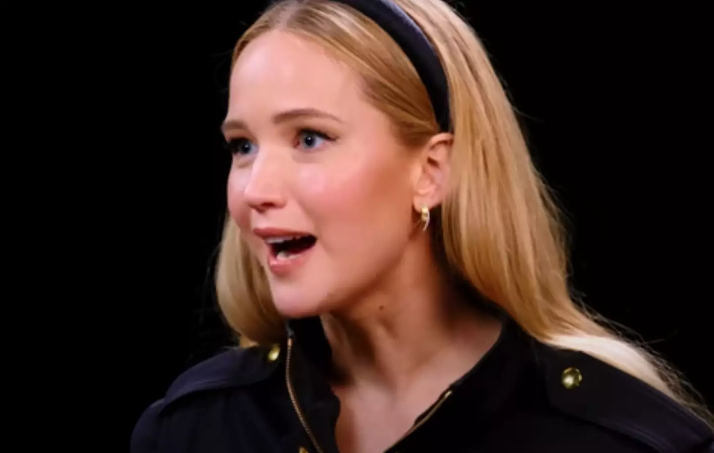 Jennifer Lawrence revealed on Hot Ones that she had health problems as a result of one film.