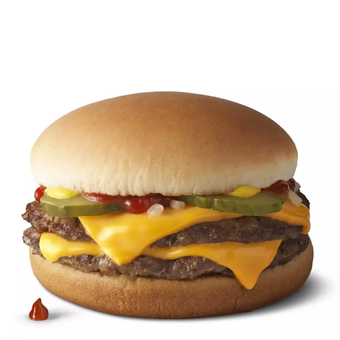 McDonald's fans get Double Cheeseburgers for only $0.50.