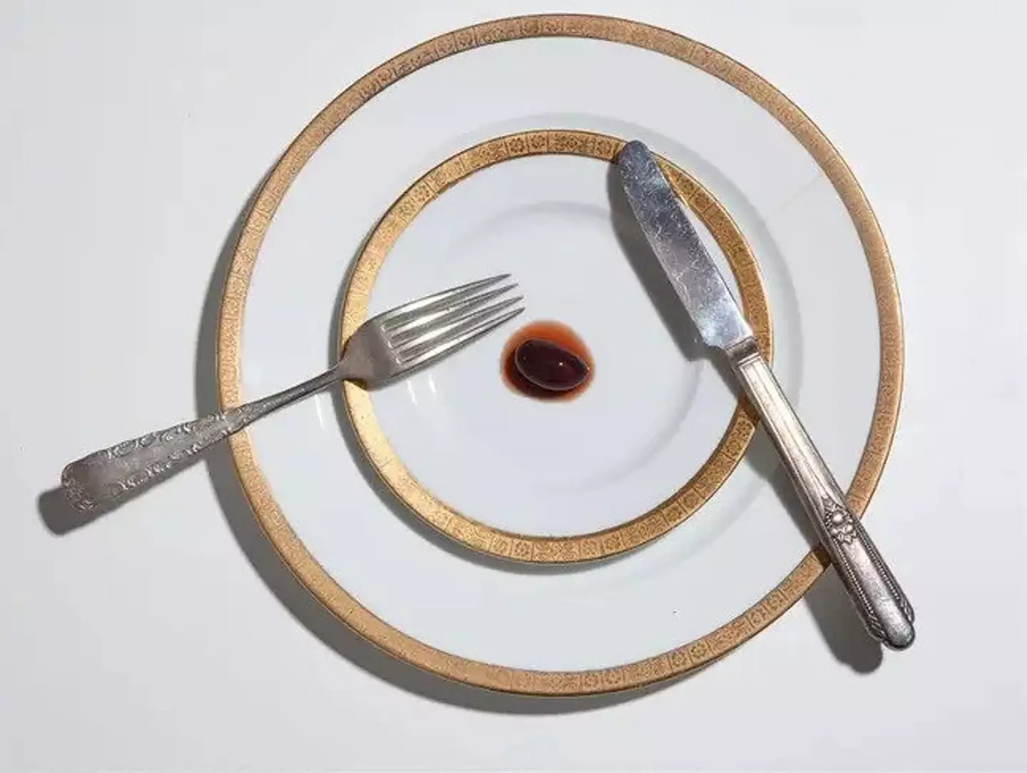 Henry Hargreaves recreated the meal in his photo series.