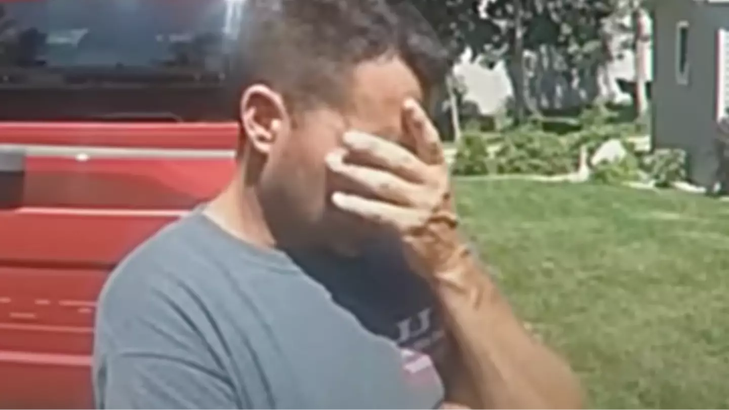 Dad's emotional reaction to finding out wife had anonymously bullied and harassed their daughter online for a year