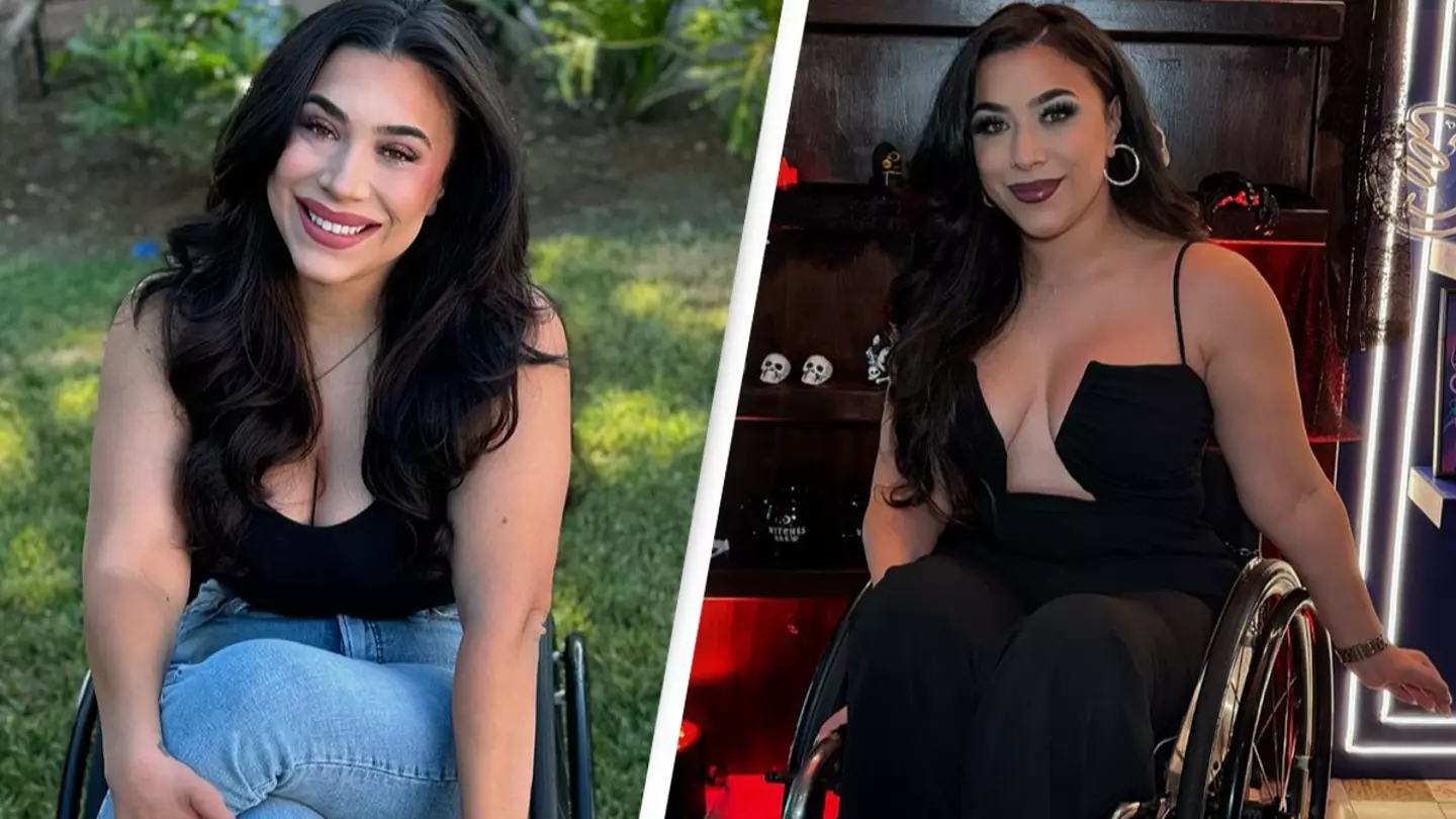 Woman paralyzed from car crash explains how she pees through her bellybutton