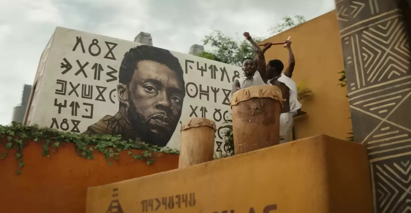 The movie has been described as a tribute to the memory of Chadwick Boseman.