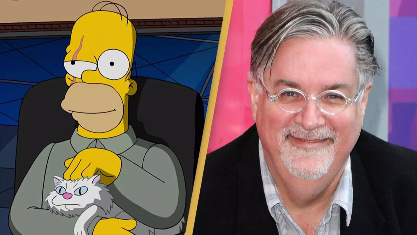 Matt Groening’s initials are discreetly drawn into Homer Simpson’s character