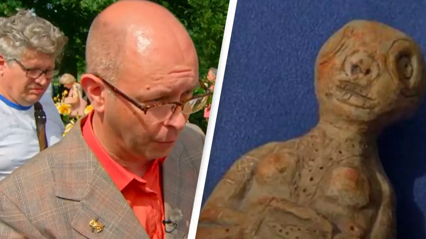 Antiques Roadshow expert refused to provide valuation after seeing ‘grotesque’ alien figure found during excavation