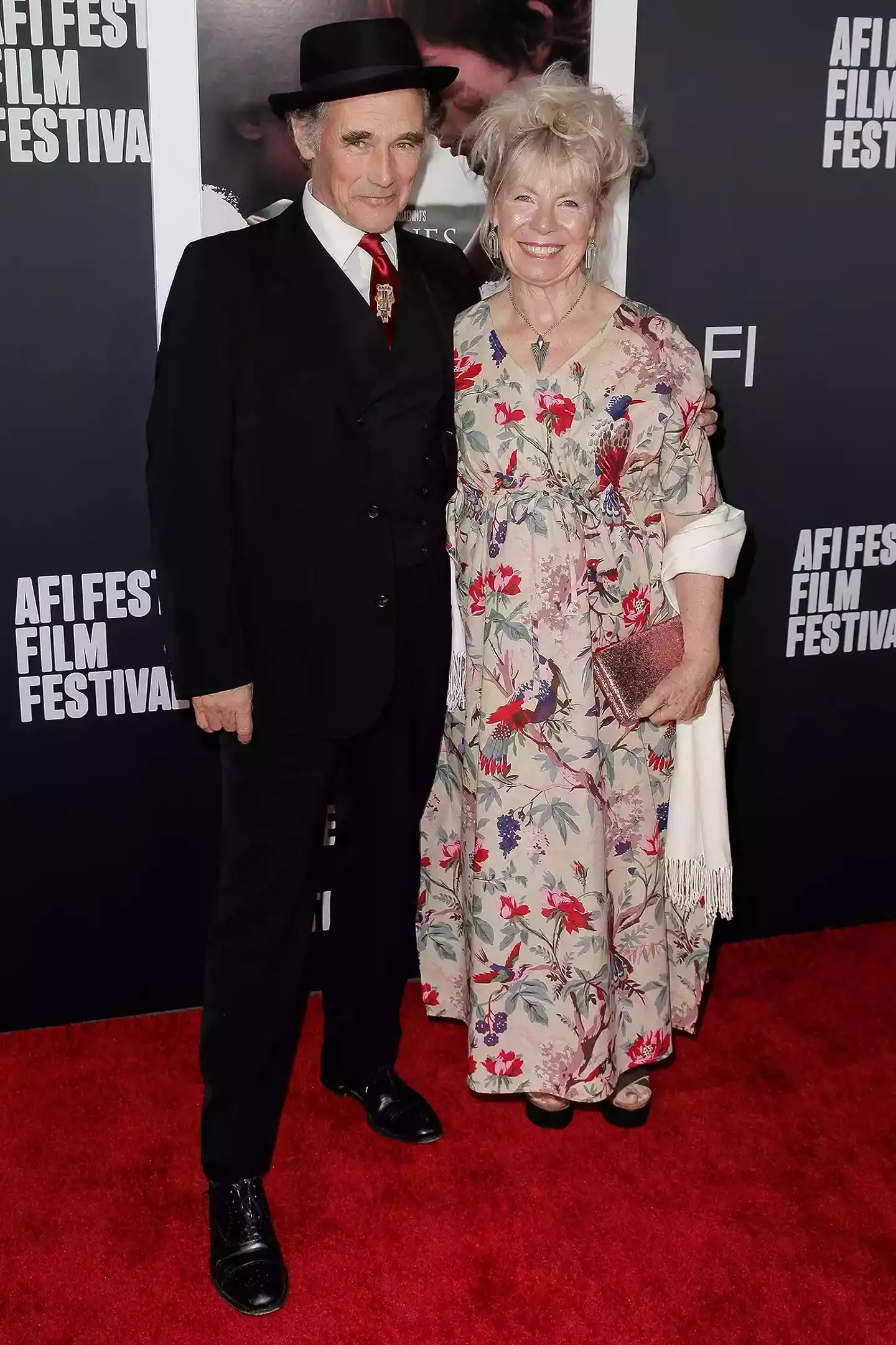 Claire van Kampen, pictured with her husband Sir Mark Rylance, passed away on Saturday (Getty Images/Tibrina Hobson/Getty Images)