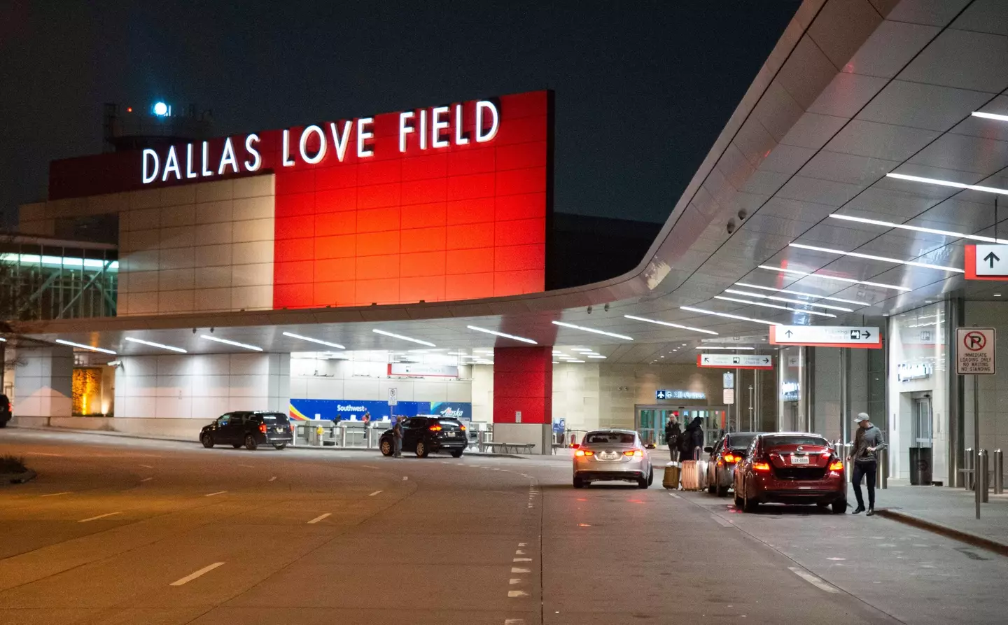 A woman allegedly opened fire at Dallas Love Field Airport today.