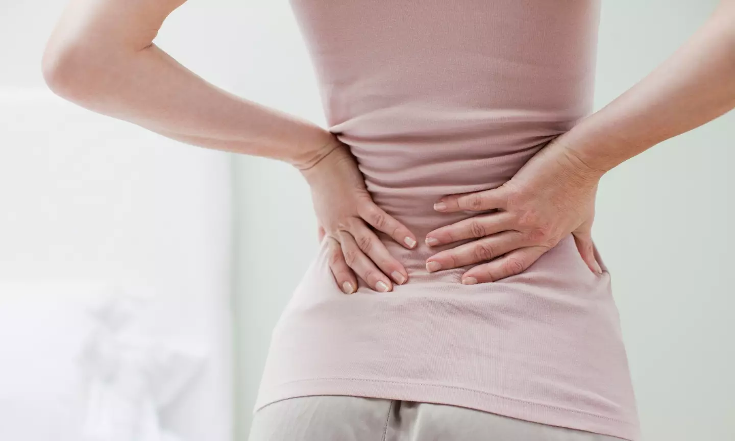 Dr Cheema gave advice on what you should do if you suffer with back pain (Getty Stock)