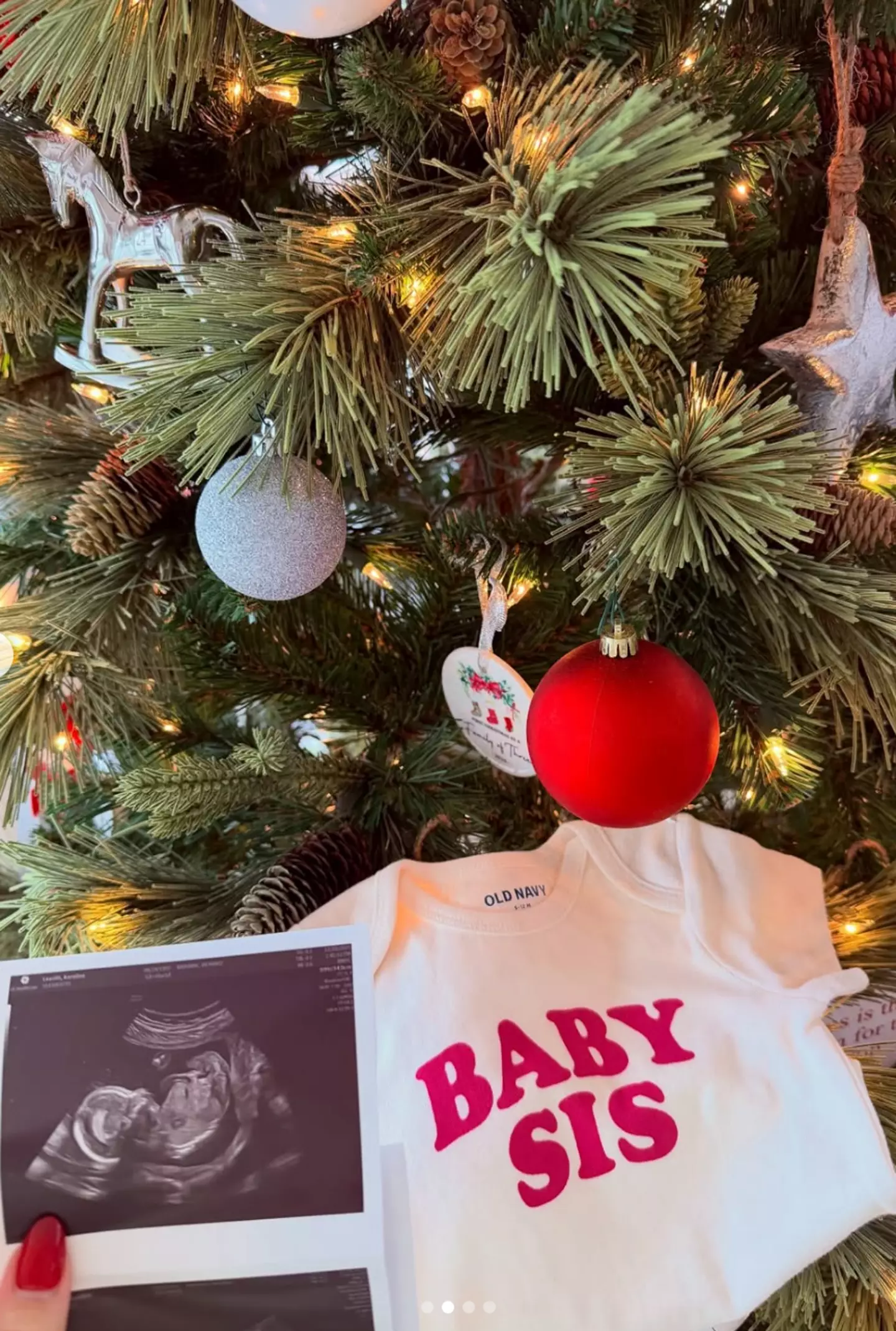 Leavitt shared her exciting news on December 26 (KarolineLeavitt/Instagram)