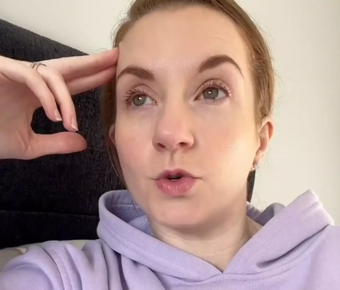 The mom says she felt 'judged' by the shop assistant.