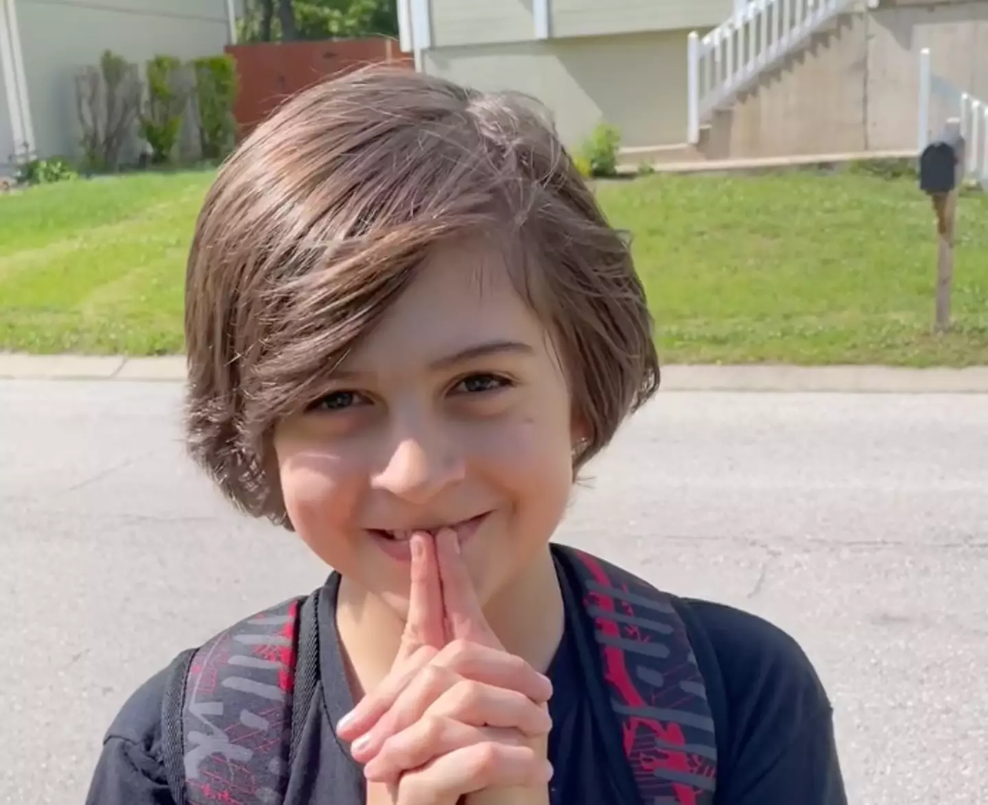 Daken wanted to try and raise enough money to clear the school's lunch debt (Facebook/ Vanessa Kramer)