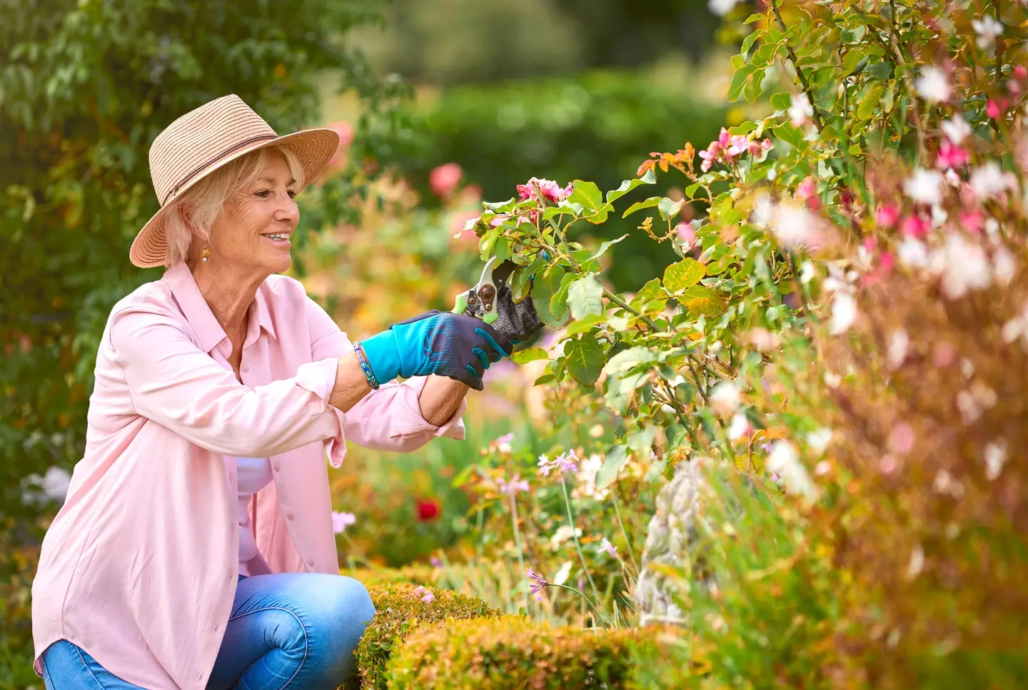 The doc recommended gardening to keep fit (Getty Images)