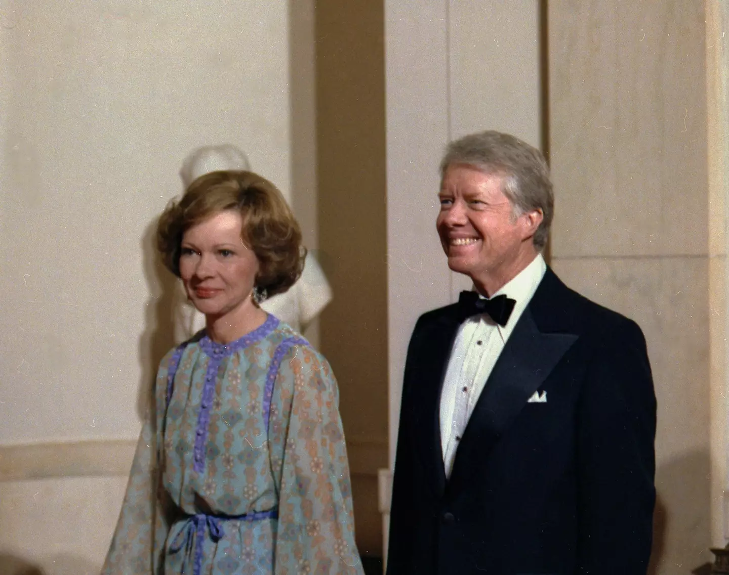 Jimmy and Rosalynn Carter.