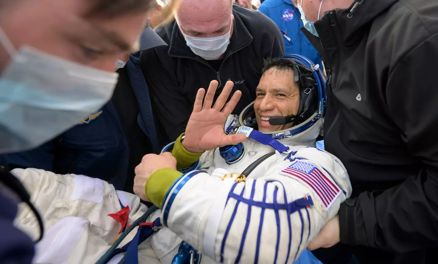 Frank Rubio returned from his time in space last year.
