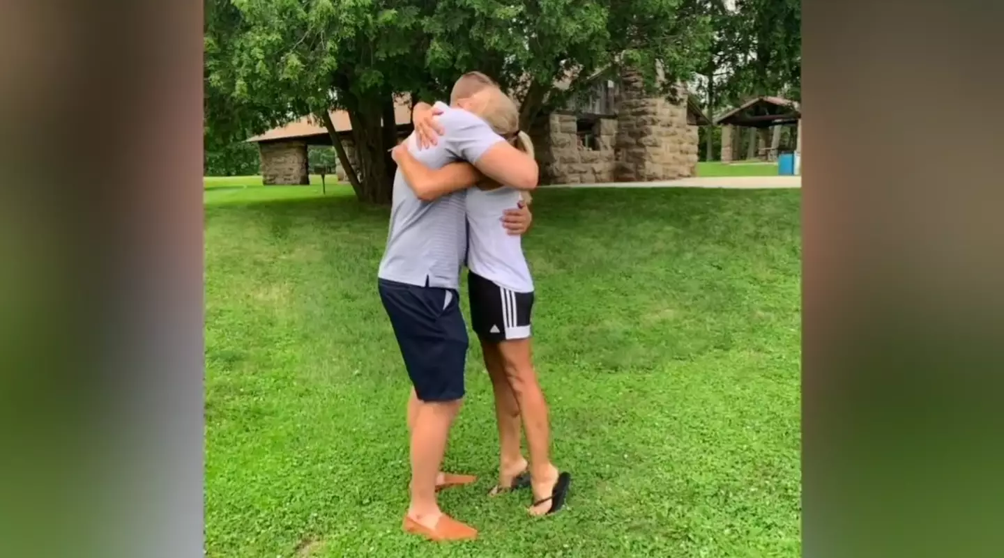 The mother and son both took the same DNA test.