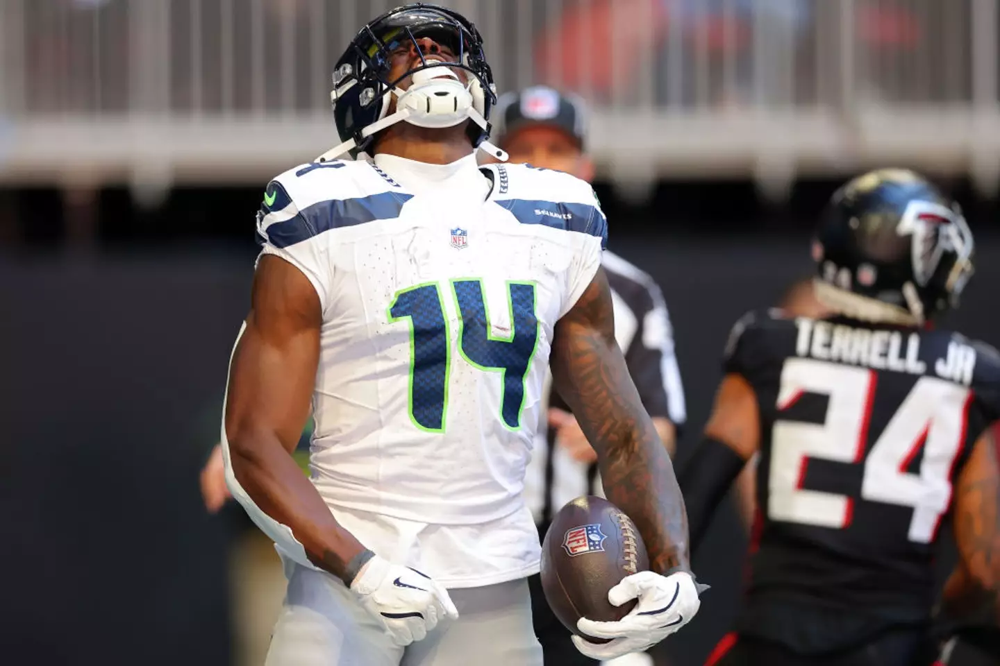 DK has a history with the fan (Kevin C. Cox/Getty Images)