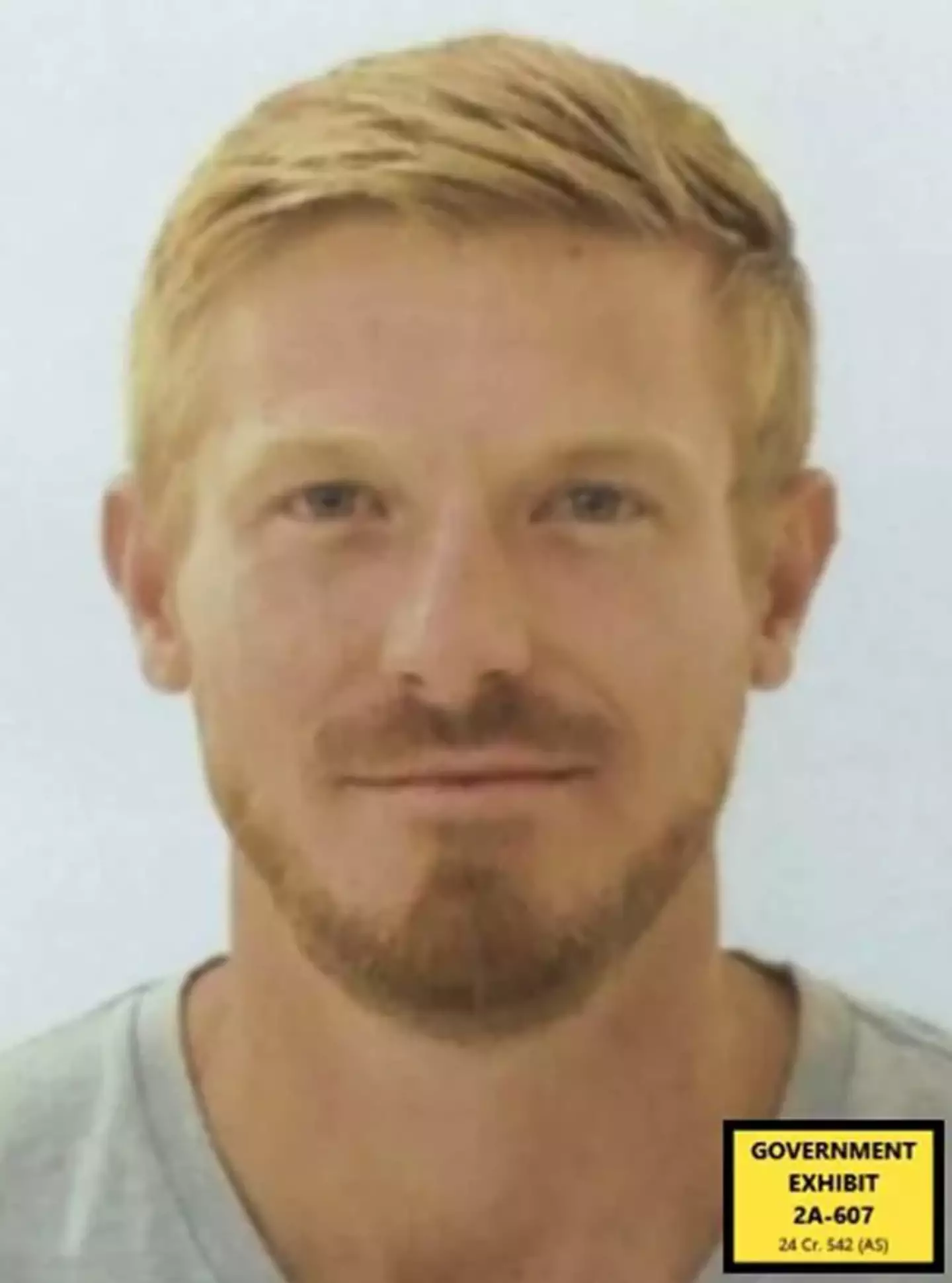 Shawn Dearing's photograph was used as evidence in the trial (Department of Justice)