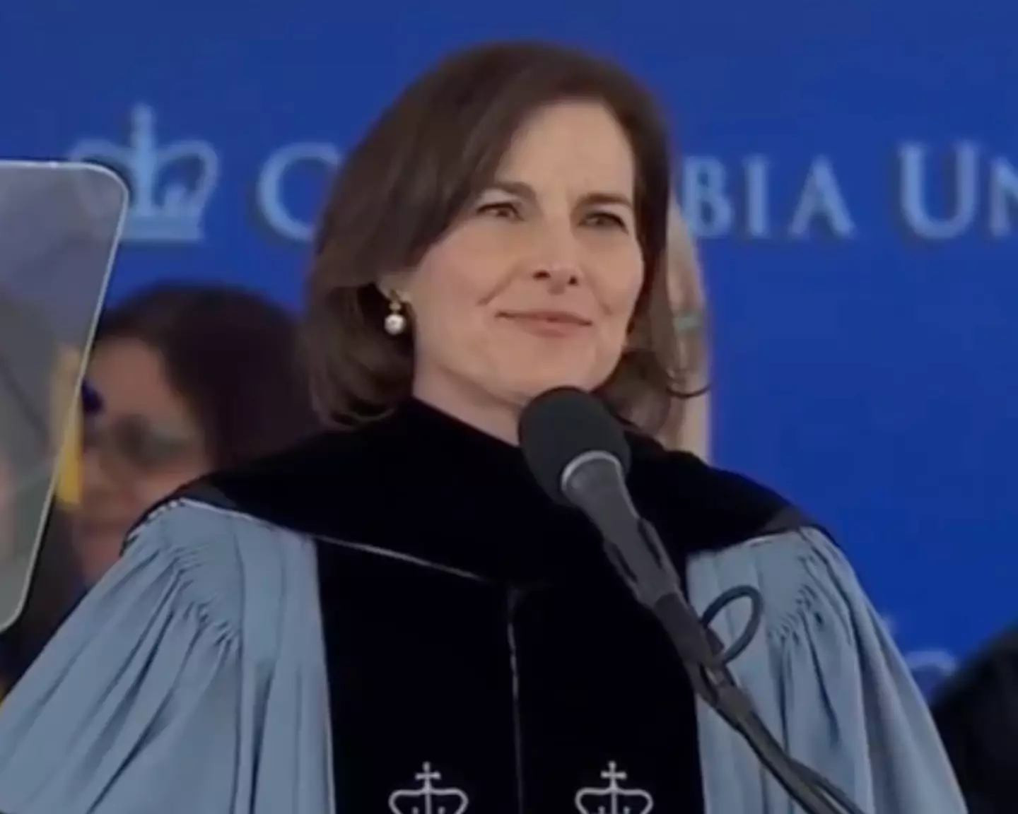 Claire Shipman could barely get a word out (NBC News)