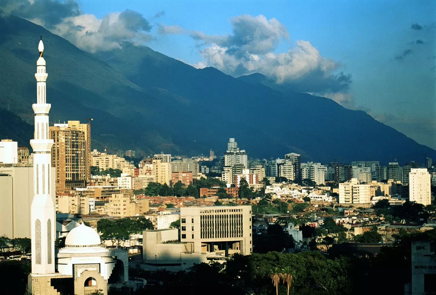 The Venezuelan capital of Caracas (Getty Stock Photo)