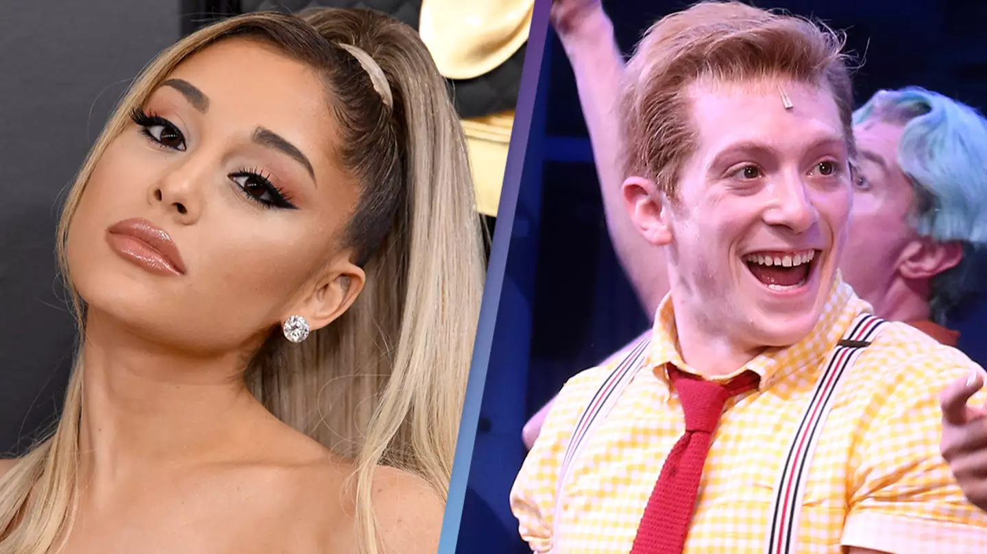 People are shocked that Ariana Grande is dating the live action SpongeBob SquarePants