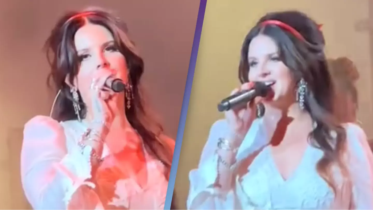 Fans baffled after hearing Lana Del Rey's voice at her concert