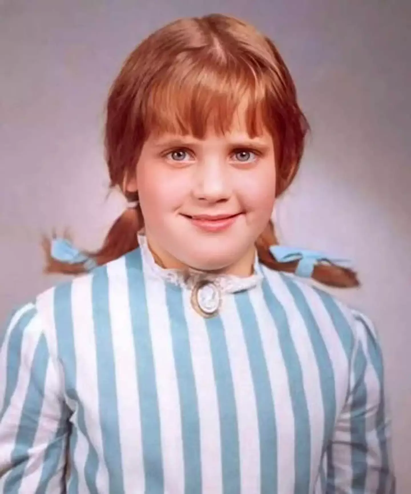 Wendy when she posed for the picture (Wendy Thomas Morse/Wendy's)